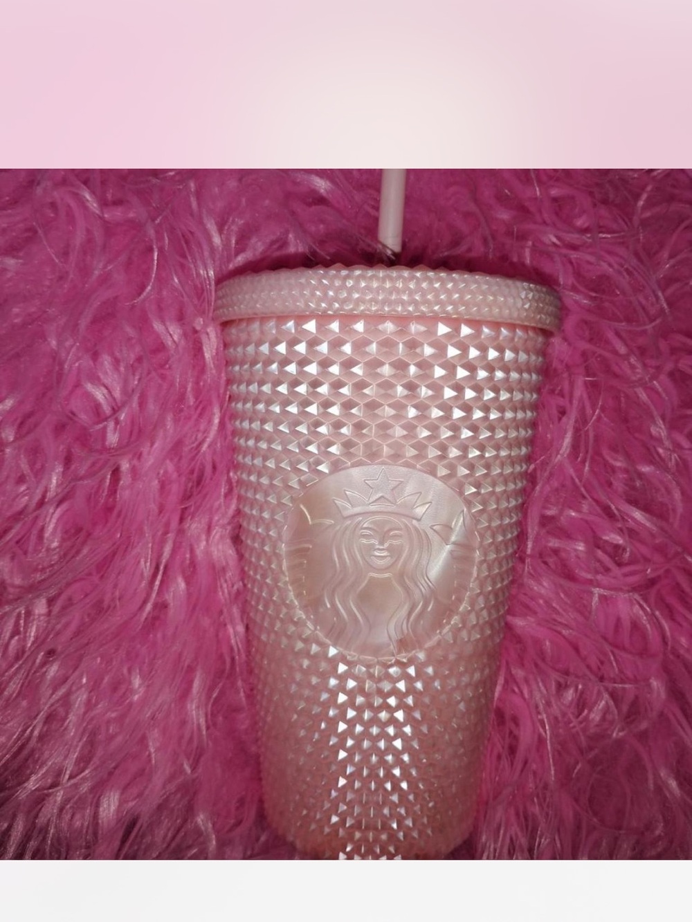 Starbucks Pink Studded